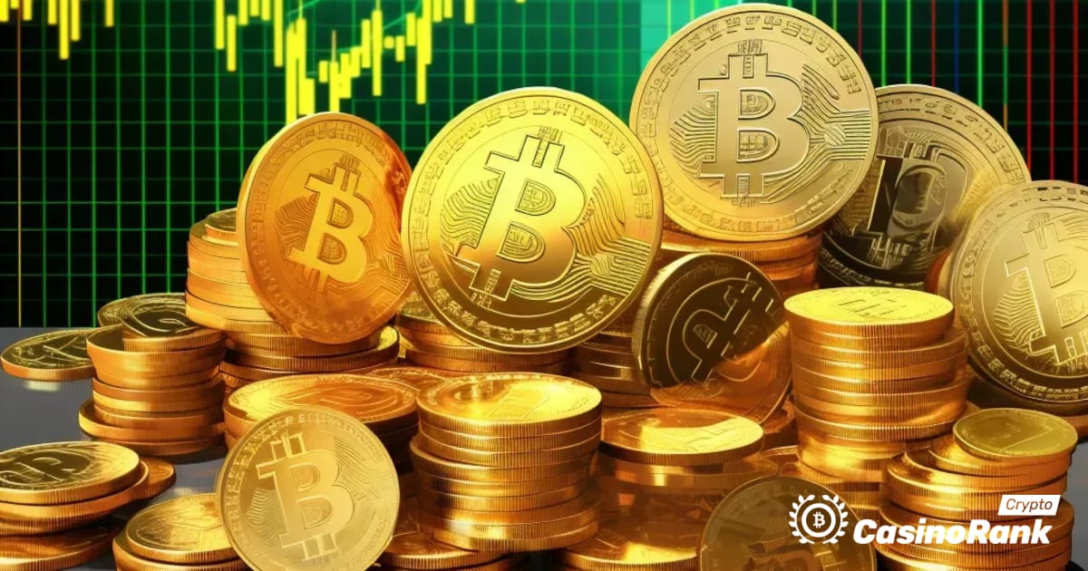 I prezzi delle criptovalute aumentano in alto: Bitcoin, Ethereum e i migliori guadagni