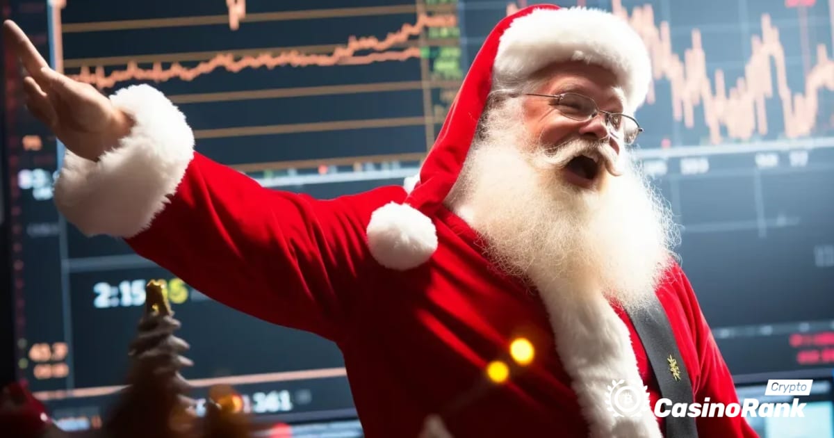Potenziale rialzo dei prezzi di Bitcoin durante il raduno di Babbo Natale